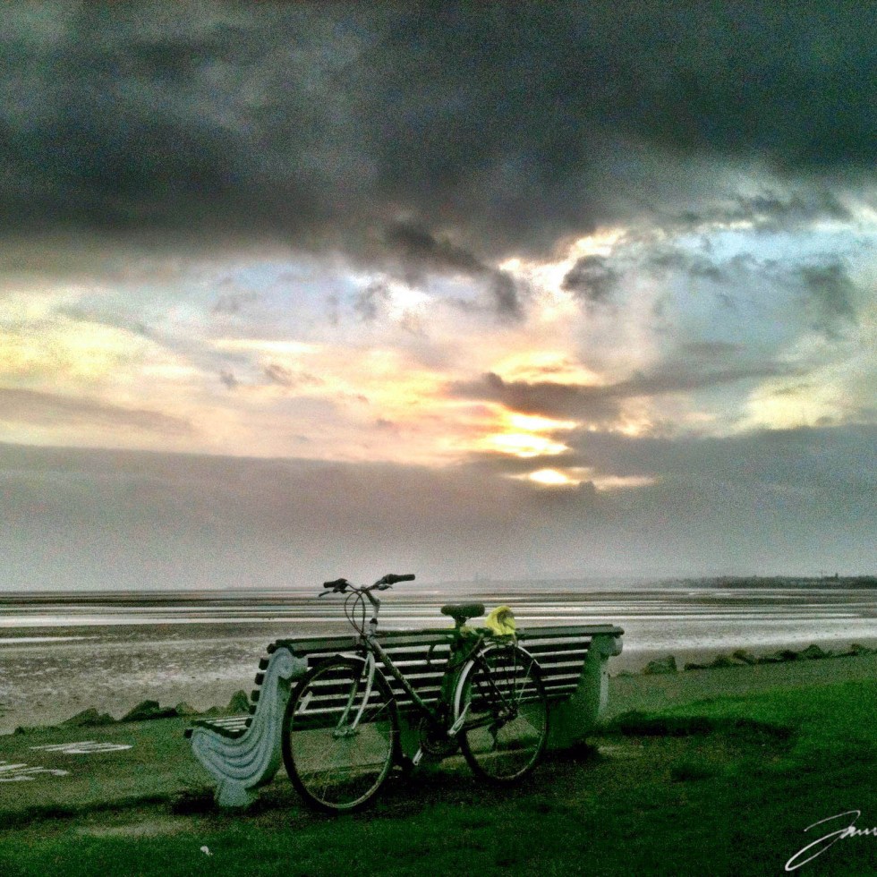 Bike at Sandymount seafront