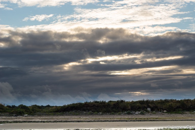 Cloud drama. Termonfeckin beach, Co. Louth