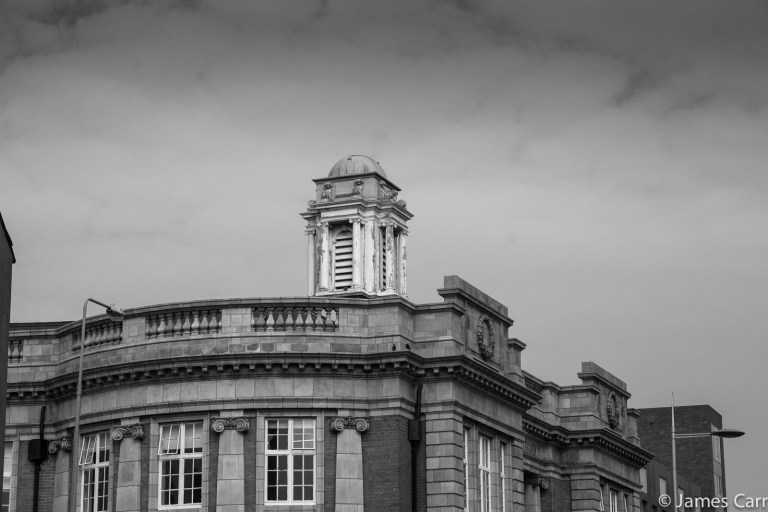 Rathmines library roof.