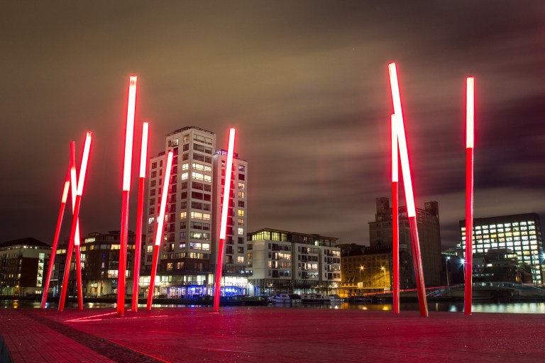 Grand Canal Square, Tuesday 27th Jan 2015