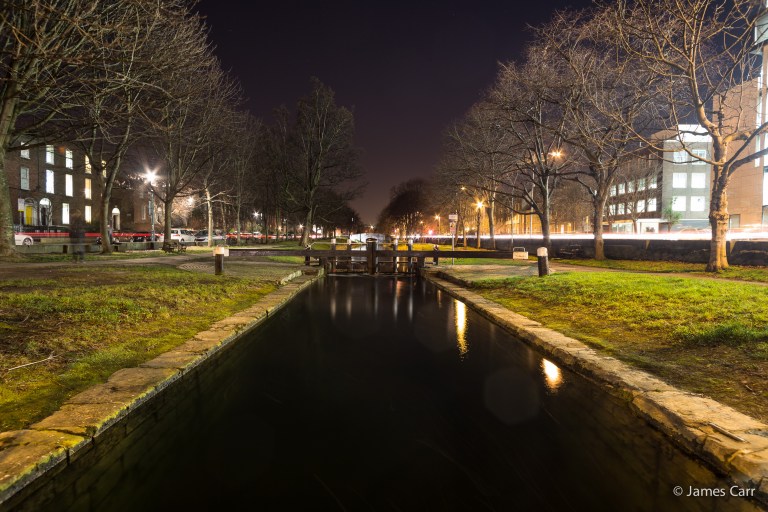 Grand Canal, near the Shchoolhouse on Northumberland Road, 17 Feb 2015